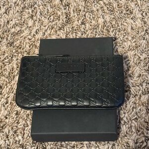 Gucci Guccisima Mini Wallet with a Keychain